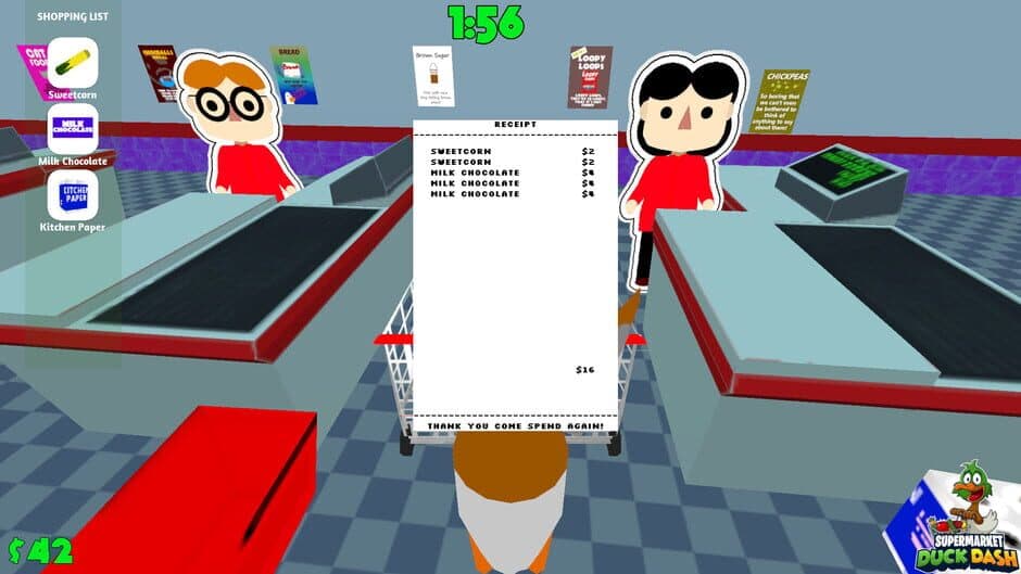 Скриншот 5 из Supermarket Duck Dash