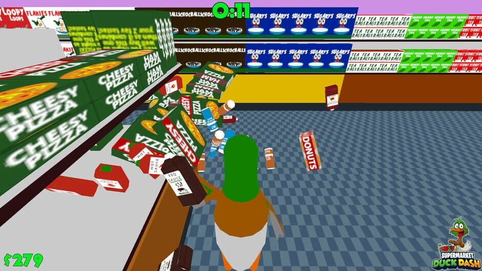Скриншот 6 из Supermarket Duck Dash
