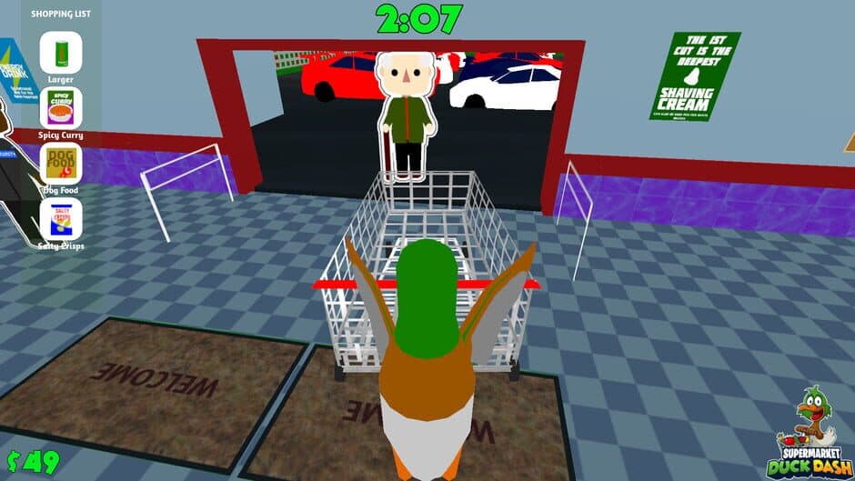 Скриншот 2 из Supermarket Duck Dash