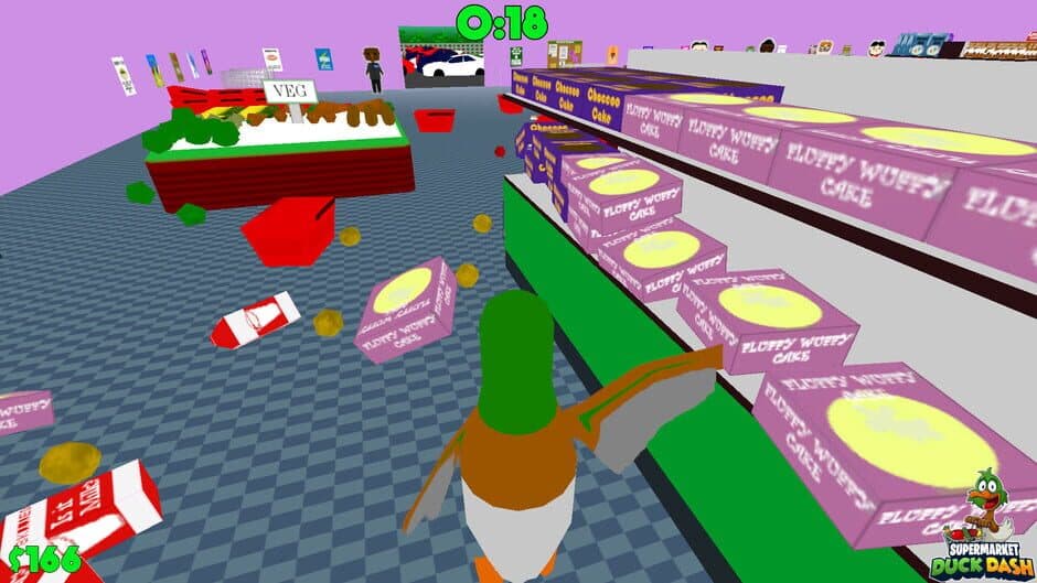 Скриншот 3 из Supermarket Duck Dash