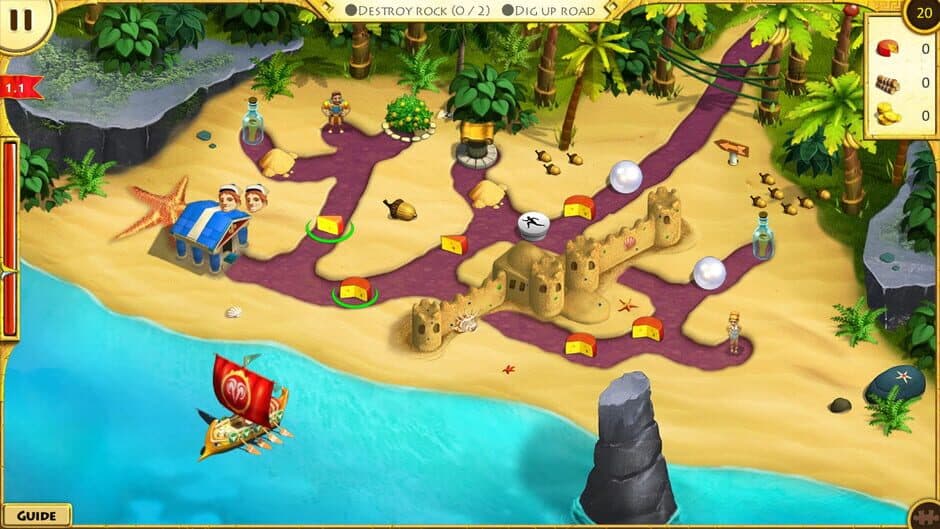 Скриншот 1 из 12 Labours of Hercules XIV: Message in a Bottle