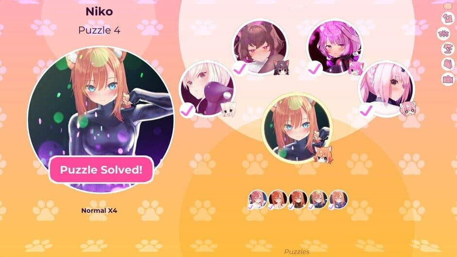 Скриншот 6 из Mosaique Neko Waifus 5