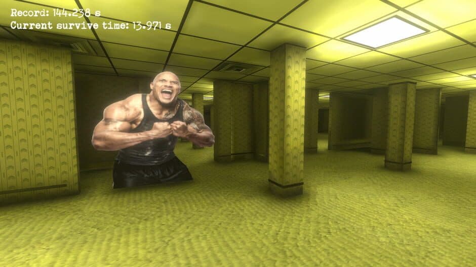 Скриншот 3 из Nextbots In Backrooms: Obunga
