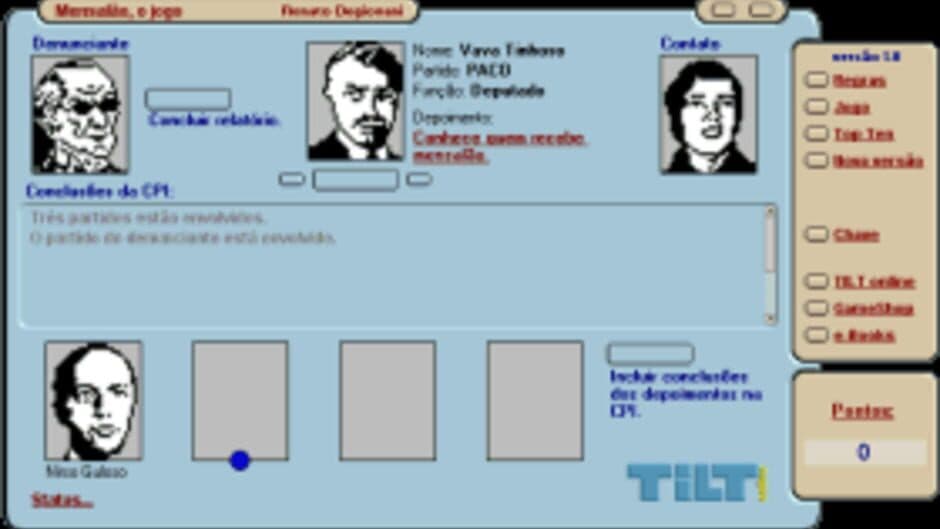 Скриншот 1 из Mensalão, O Jogo