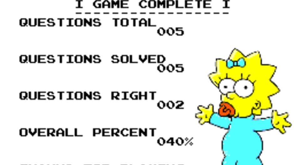 Скриншот 2 из The Simpsons Trivia