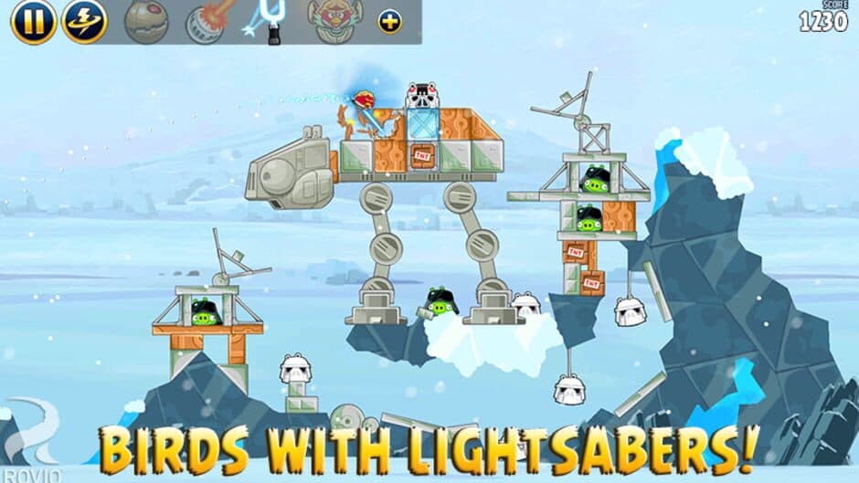 Скриншот 2 из Angry Birds Star Wars HD
