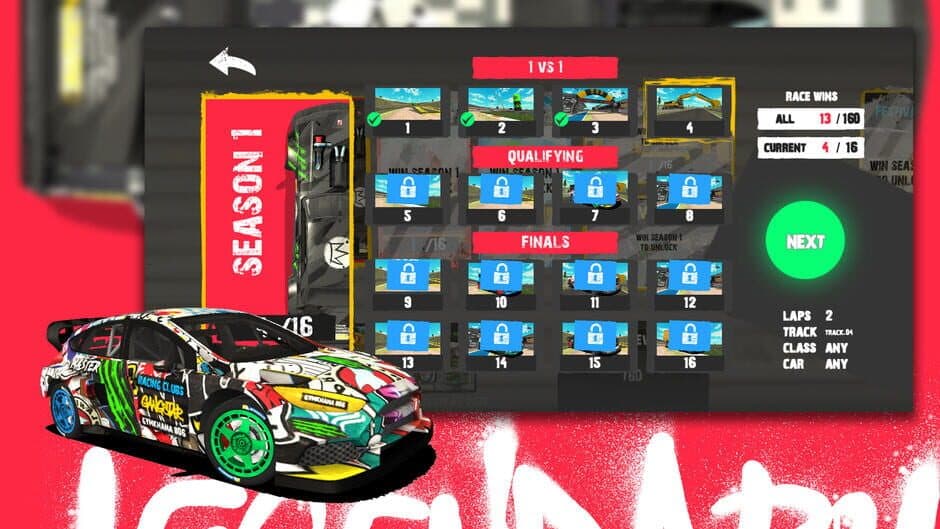 Скриншот 2 из Rallycross Track Racing