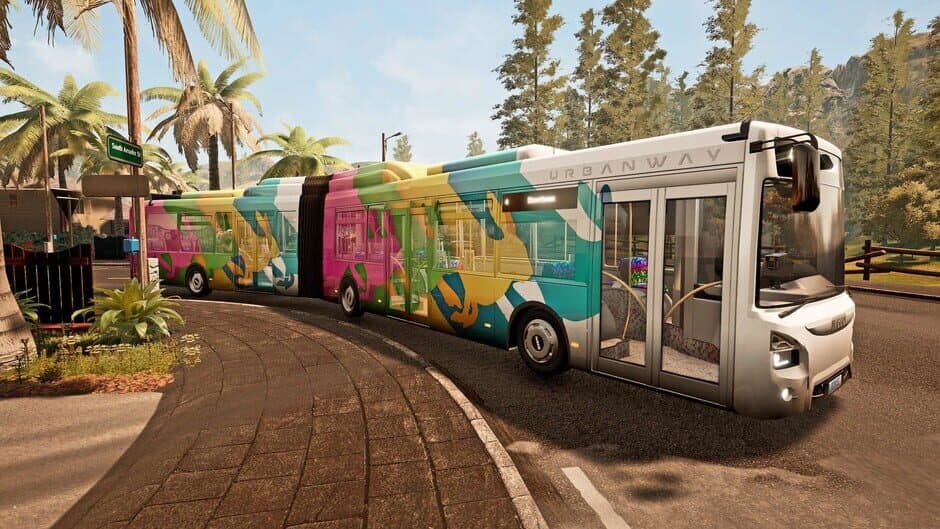 Скриншот 8 из Bus Simulator 21: Easter Skin Pack