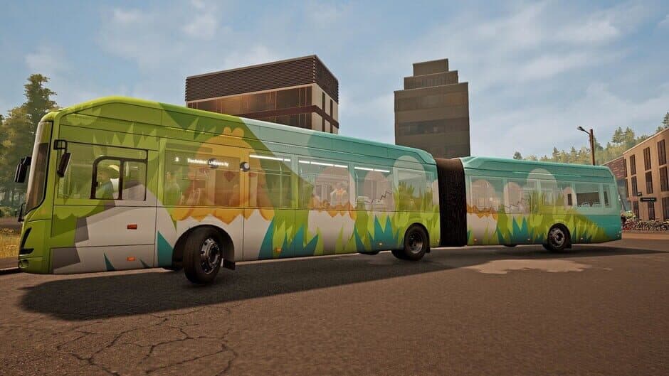Скриншот 9 из Bus Simulator 21: Easter Skin Pack