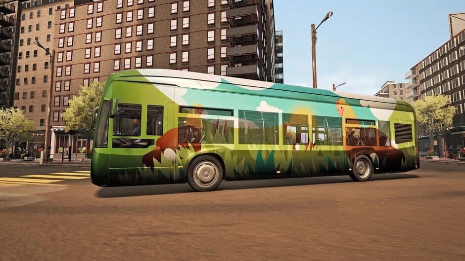 Скриншот 3 из Bus Simulator 21: Easter Skin Pack