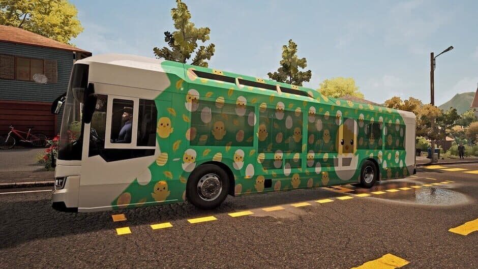 Скриншот 5 из Bus Simulator 21: Easter Skin Pack