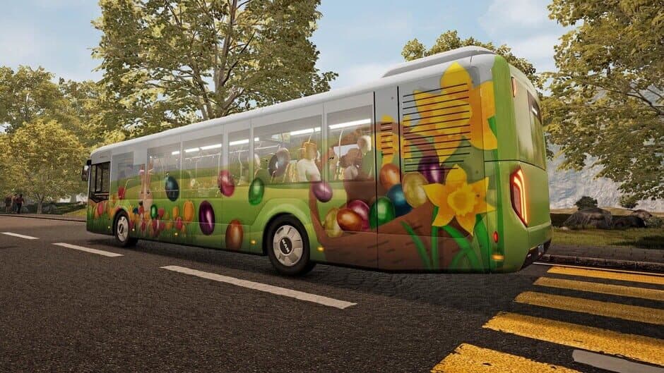 Скриншот 6 из Bus Simulator 21: Easter Skin Pack