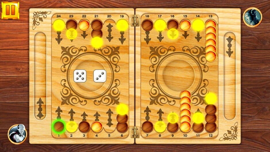 Скриншот 3 из Backgammon: Board Game Puzzle