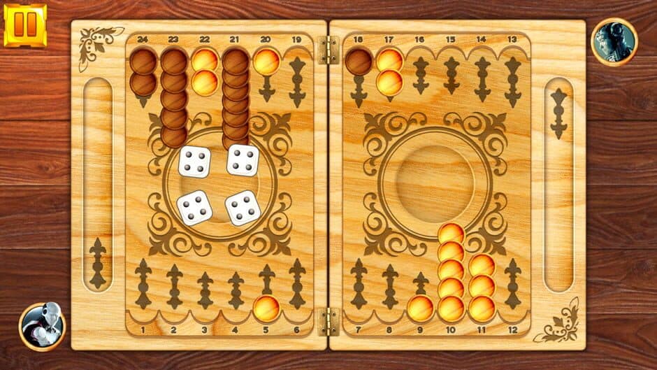 Скриншот 4 из Backgammon: Board Game Puzzle