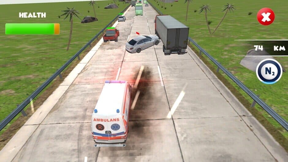 Скриншот 2 из Ambulance Race