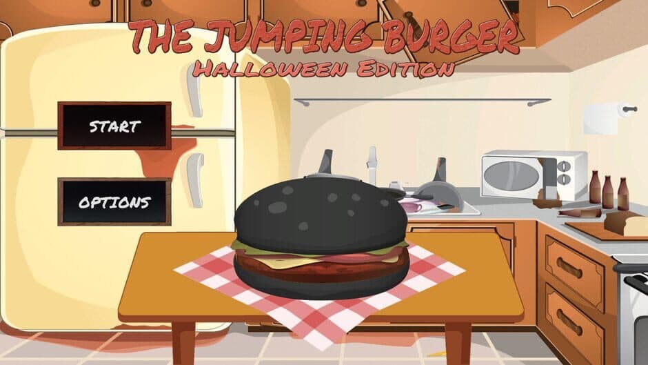 Скриншот 1 из The Jumping Burger: Halloween Edition