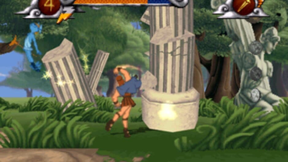 Скриншот 1 из Disney's Hercules Action Game