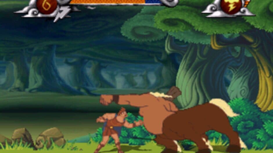 Скриншот 2 из Disney's Hercules Action Game
