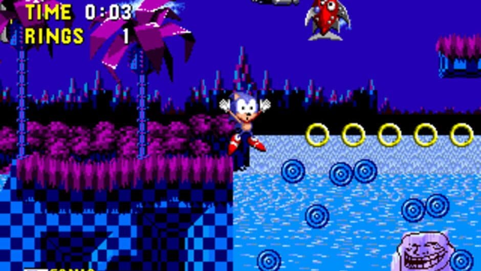 Скриншот 1 из Sonic in Troll Island