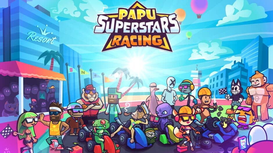 Скриншот 1 из Papu Superstars Racing