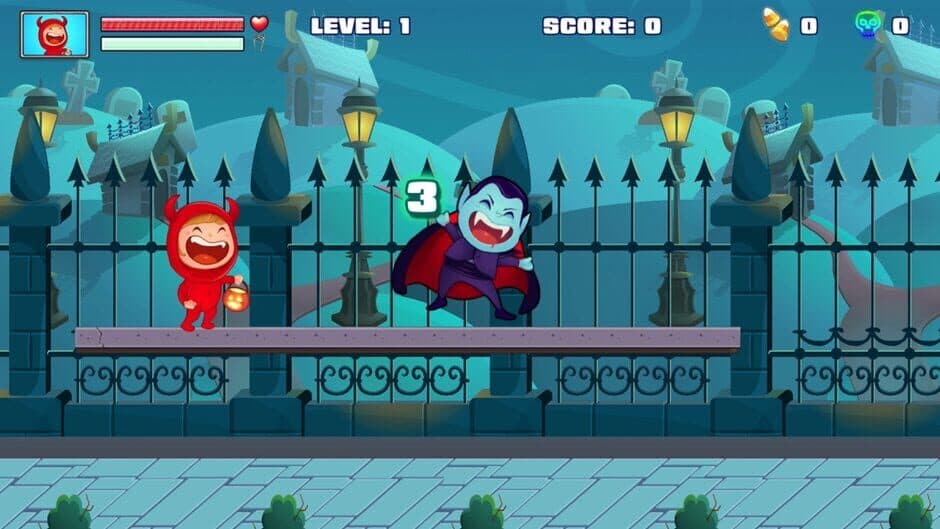 Скриншот 3 из Halloween Candy Run