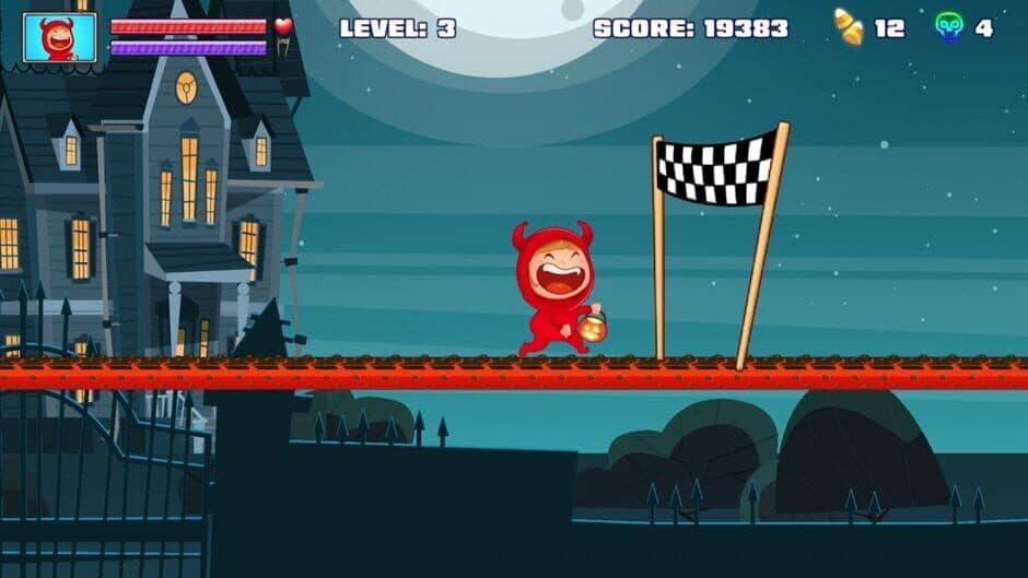 Скриншот 8 из Halloween Candy Run
