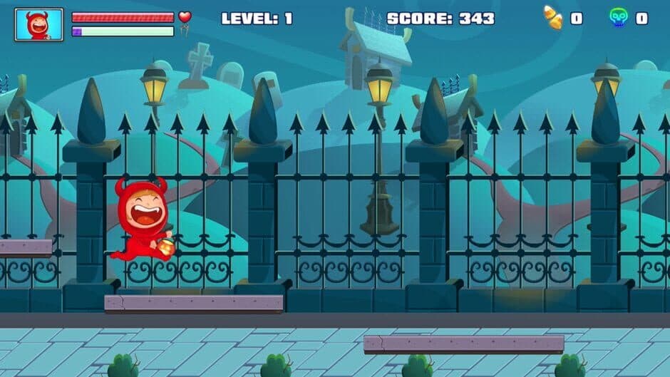 Скриншот 9 из Halloween Candy Run