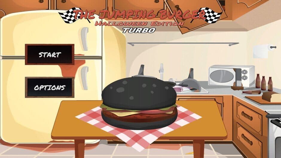 Скриншот 1 из The Jumping Burger: Halloween Edition - Turbo