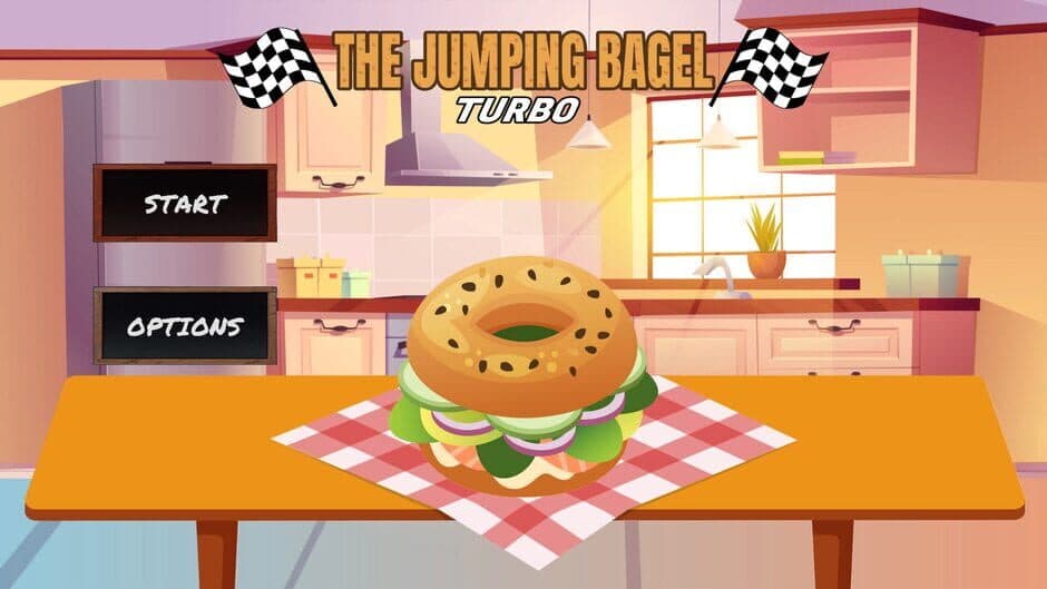 Скриншот 1 из The Jumping Bagel: Turbo