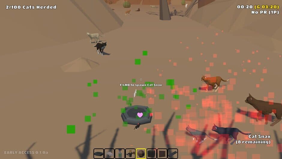 Скриншот 4 из Cat Herders: Couch Coop Cat Corralling!