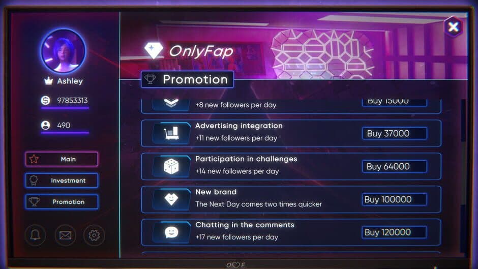 Скриншот 3 из OnlyFap Simulator 3
