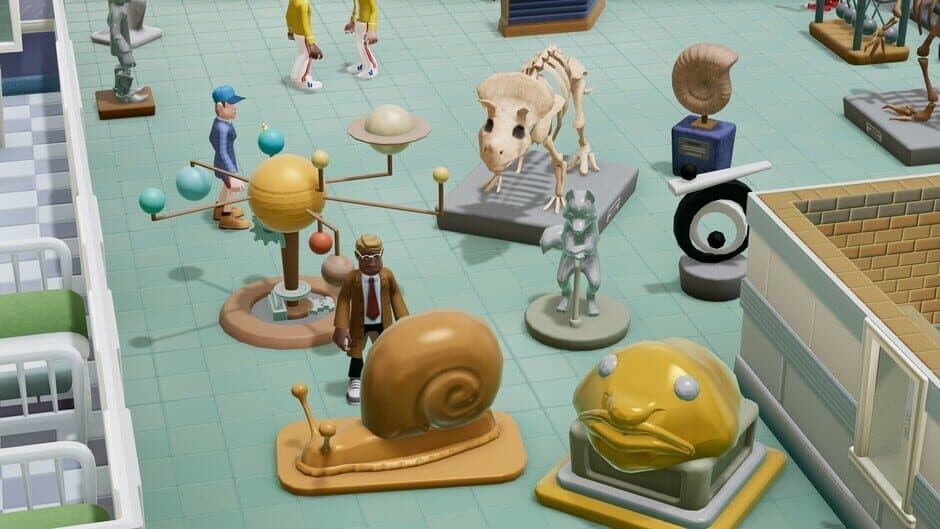 Скриншот 1 из Two Point Hospital: Exhibition Items Pack