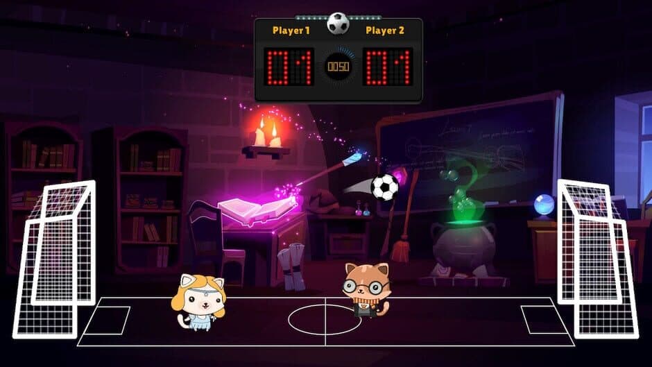 Скриншот 5 из Kitten's Head Football: Halloween