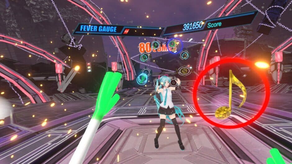 Скриншот 1 из Hatsune Miku VR: 5 Songs pack 1