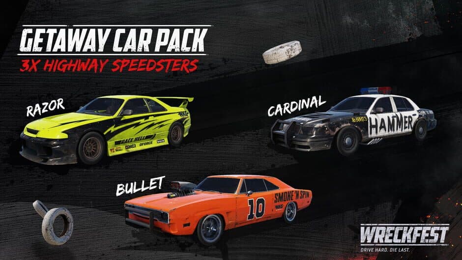 Скриншот 6 из Wreckfest: Getaway Car Pack