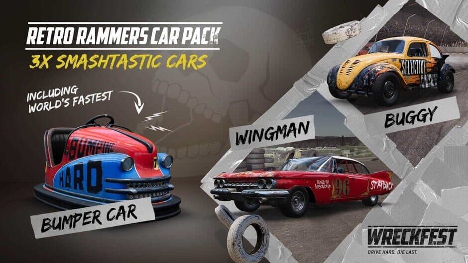 Скриншот 4 из Wreckfest: Retro Rammers Car Pack