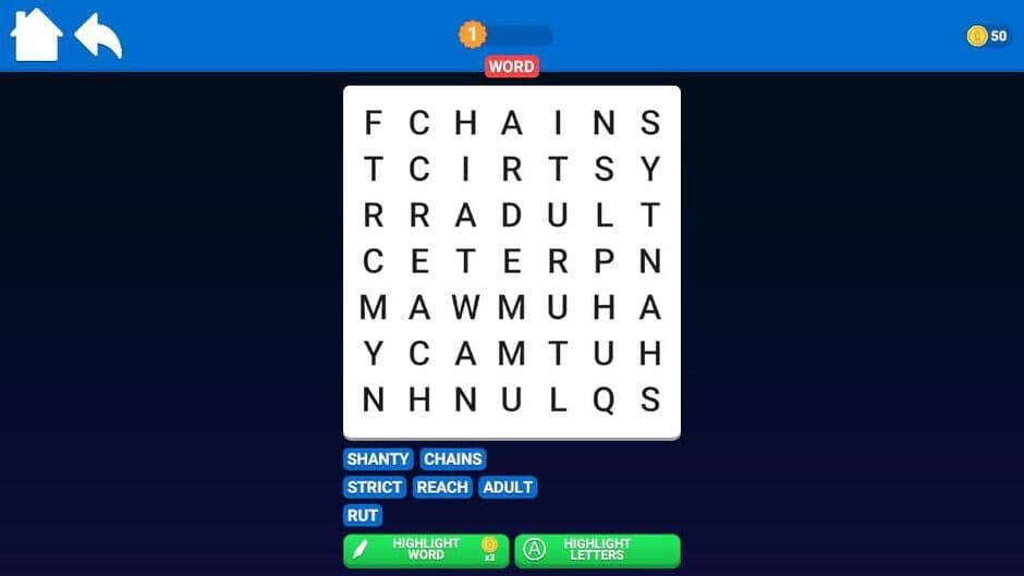 Скриншот 1 из Words Puzzles 3 in 1
