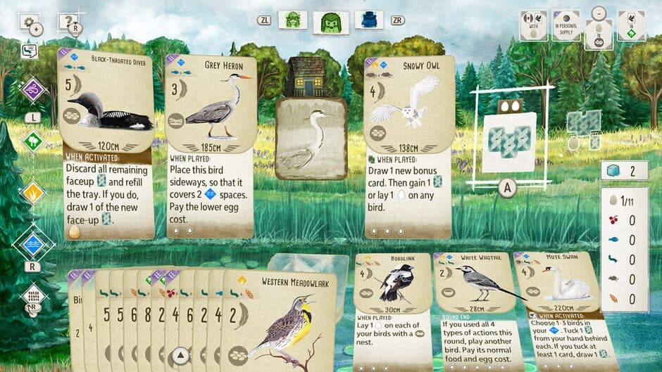 Скриншот 5 из Wingspan + European Expansion + Seasonal Decorative Pack