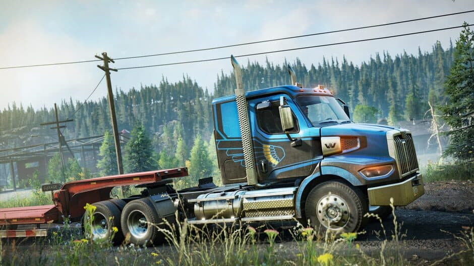 Скриншот 3 из SnowRunner: Western Star Wolf Pack