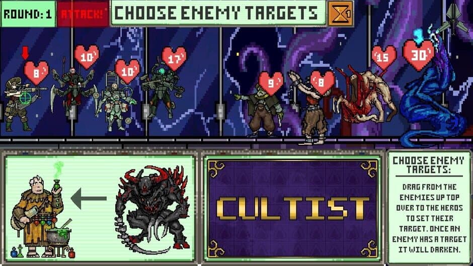 Скриншот 1 из 8-Bit Attack: Character Pack 1