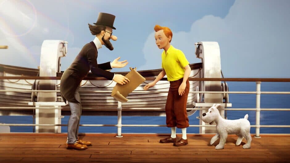 Скриншот 1 из Tintin Reporter: Cigars of the Pharaoh