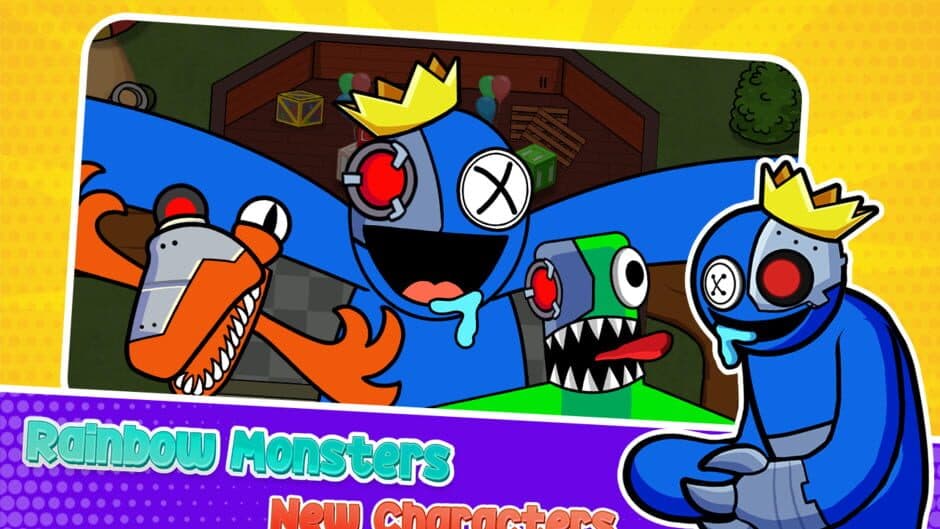 Скриншот 1 из Survivor In Rainbow Monster