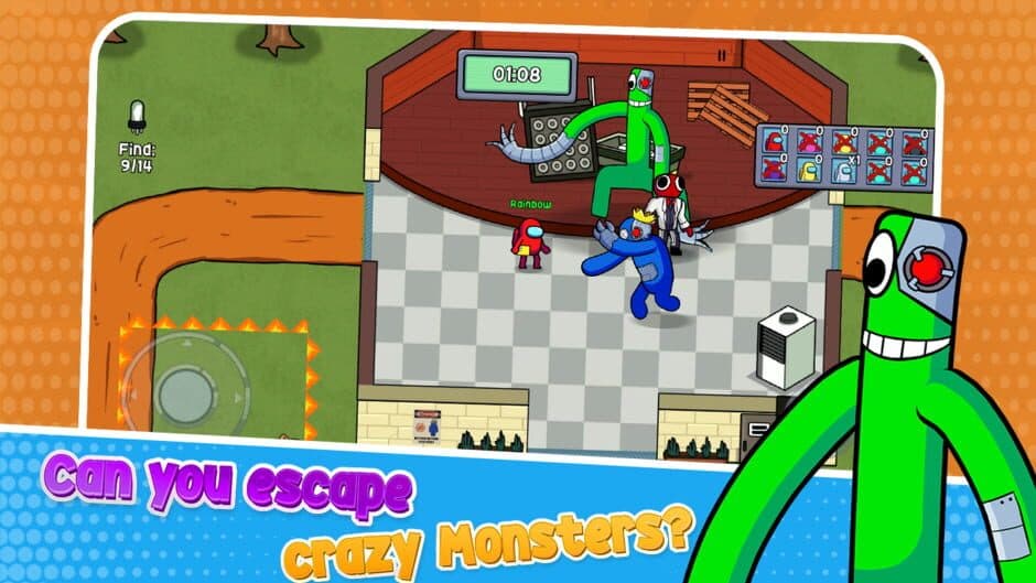 Скриншот 6 из Survivor In Rainbow Monster