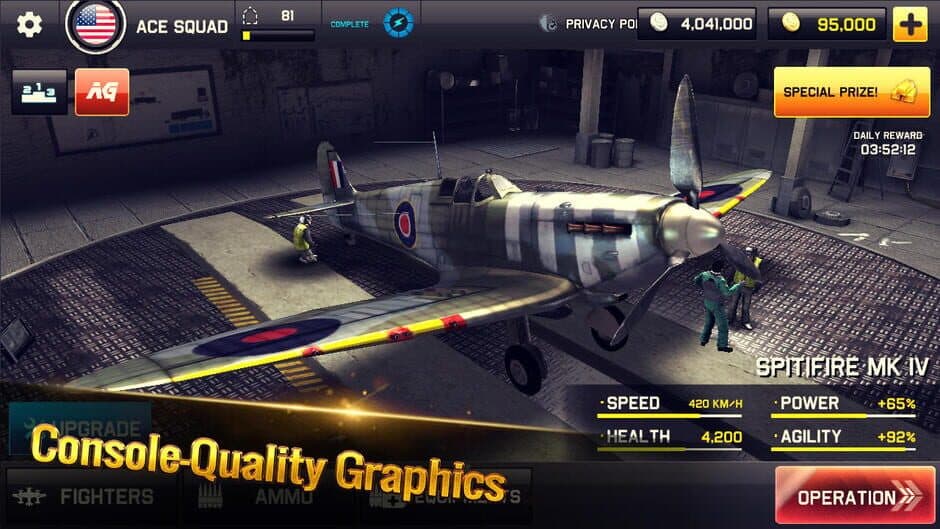 Скриншот 1 из Ace Squadron: WWII Conflicts