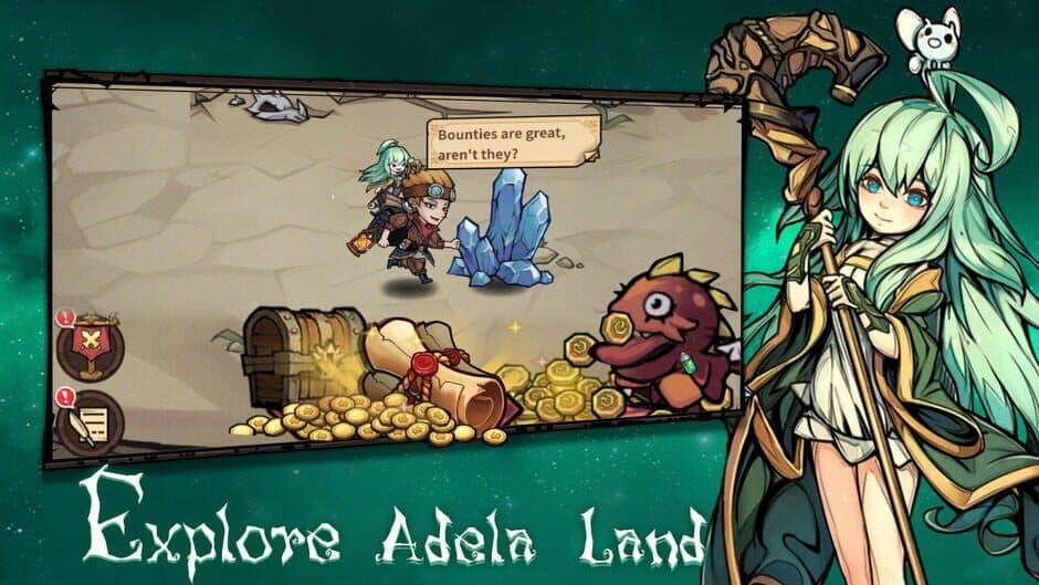 Скриншот 2 из Adelamyth: Casual Idle RPG