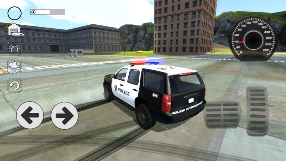Скриншот 6 из Police Car Drift Simulator