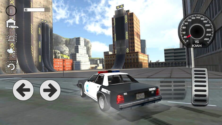 Скриншот 1 из Police Car Drift Simulator