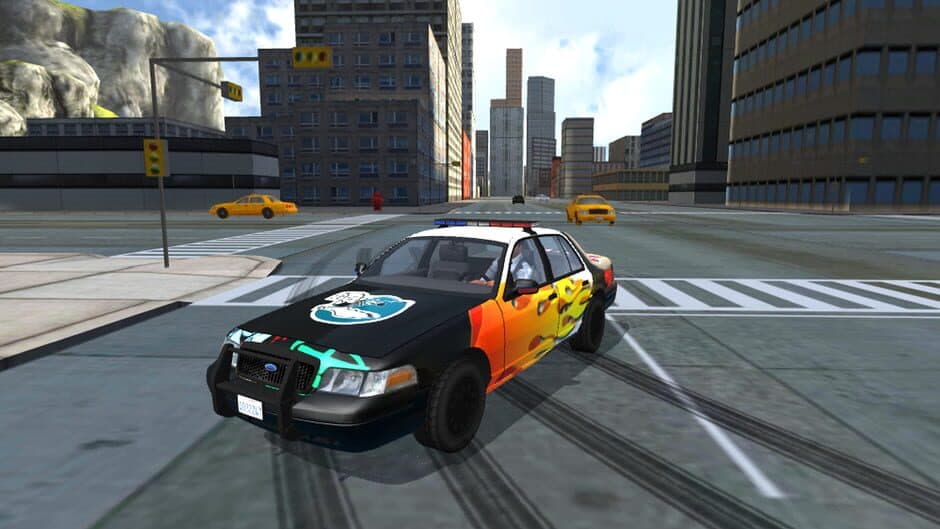 Скриншот 5 из Police Car Drift Simulator