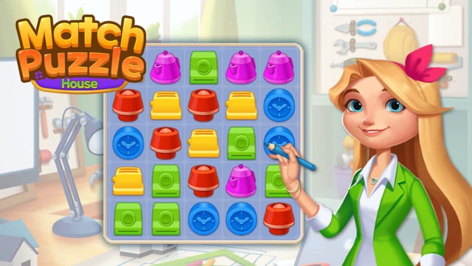 Скриншот 2 из Match Puzzle House
