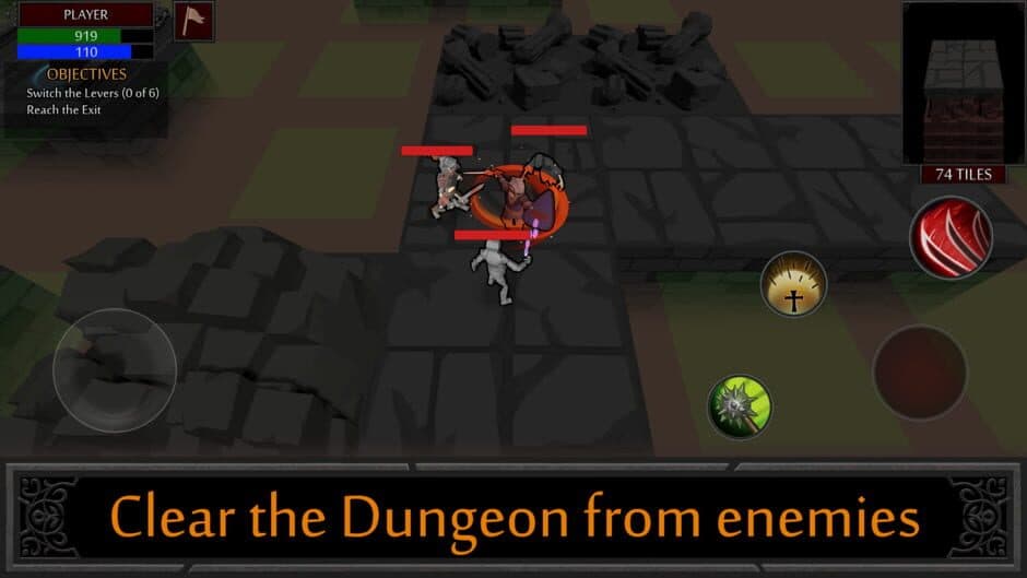 Скриншот 3 из Dungeons and Tiles